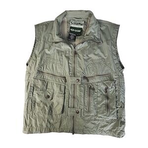 Schöffel Land Rover Gear Men's 40 Utility Safari Vest, Fishing, Hunting Rare EUC